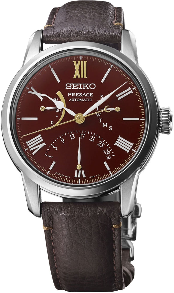 Seiko Presage ‘Laurel Urushi’ Leather Strap Automatic Man's Watch SPB395J1