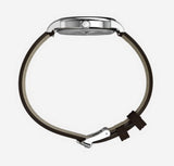 Timex Weekender Baseball x Peanuts Leather Strap Unisex Watch TW2Y51500