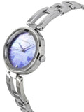 Citizen Eco-Drive Blue Mother of Peral Dial Steel Ladies Watch EM0801-85N