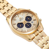 Orient Contemporary Chronograph Champagne Dial Men's Watch RA-TX0301G