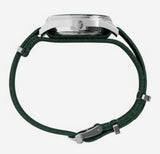 Timex Marlin Jet Green Fabric Strap Automatic Men's Watch TW2Y24400