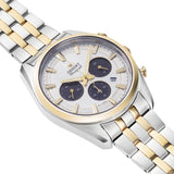 Orient Contemporary Chronograph White Dial Men's Watch RA-TX0302S