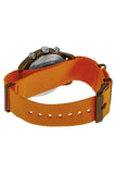 Timex MK1 Aluminum Chronograph Orange Nylon Strap Men's Watch TW2T10600