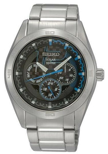 Seiko Criteria Solar Power Stainless Steel Men's Watch SNE193P1