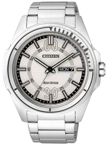 Citizen Eco-Drive Stainless Steel Men's Watch AW0030-55A