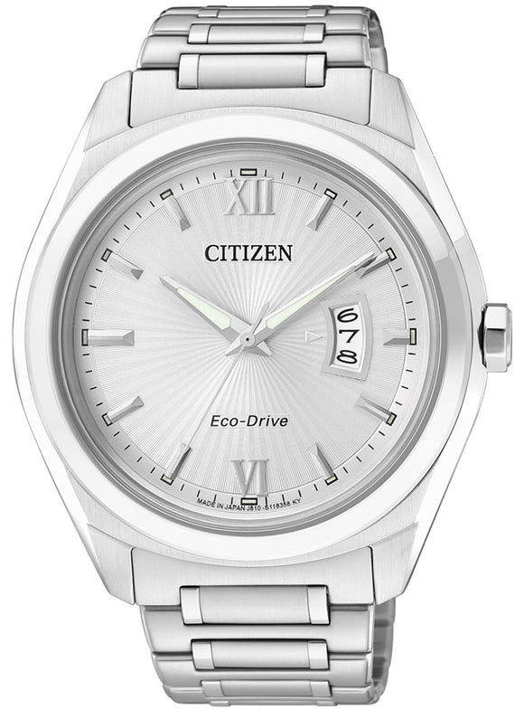 Citizen Eco-Drive Stainless Steel Men's Watch AW1100-56A