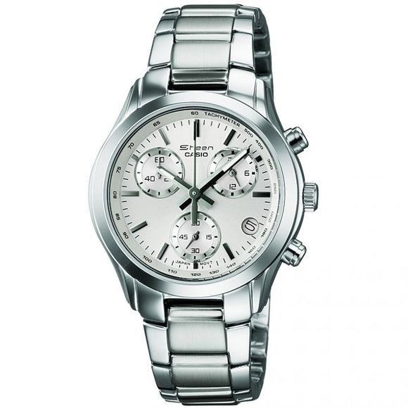 Casio Sheen Chronograph Stainless Steel Ladies Watch SHN-5000BP-7A