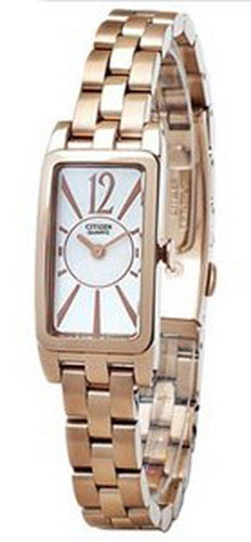 Citizen Rose Gold Quartz Stainless Steel Watch EZ6172-50A