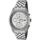 Seiko Chronograph 100m Stainless Steel Men's Watch SNDC05P1