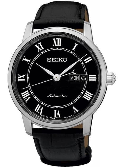Seiko Presage Automatic 24 Jewels Leather Strap Men's Watch SRP765J2