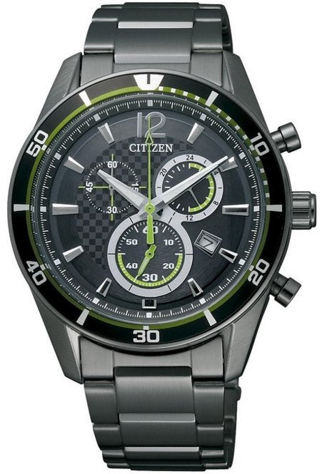 Citizen Alterna Eco-Drive Chronograph Stainless Steel Men's Watch VO10-6743F