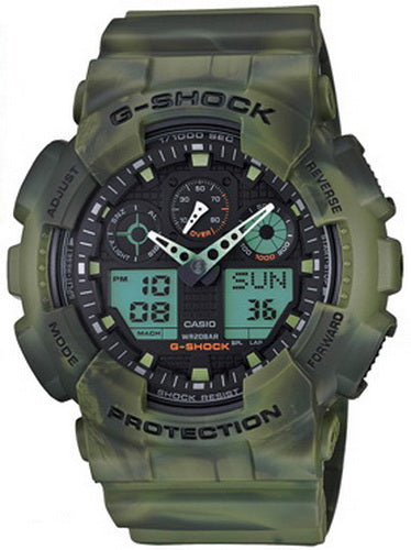 Casio G-Shock Marble Camouflage Men's Watch GA-100MM-3A