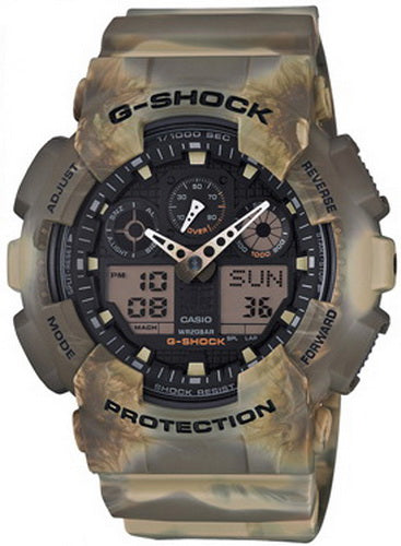 Casio G-Shock Marble Camouflage Men's Watch GA-100MM-5A