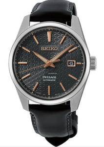 Seiko Presage Sharp Edged Series Leather Strap Automatic Men's Watch SPB231J