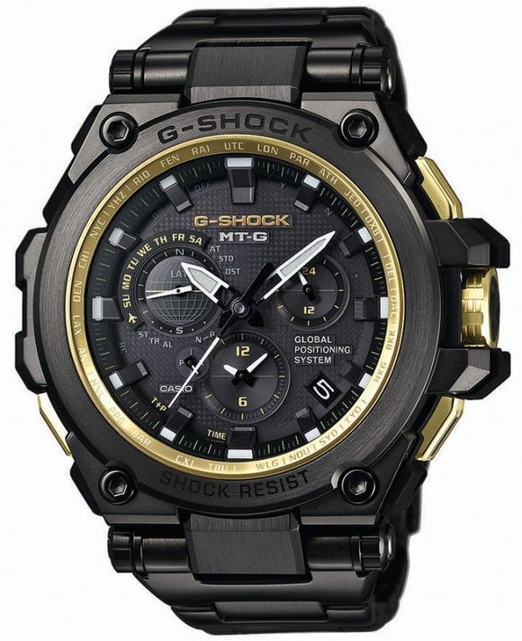 Casio G-Shock MT-G GPS Hybrid Radio Wave Solar Men's Watch MTG-G1000GB-1A