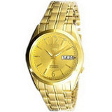 Seiko 5 Automatic 21 Jewels Gold Tone Men's Watch SNKF02J1