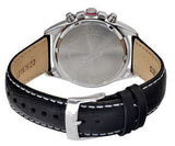 Seiko Quartz Chronograph Leather Strap Men's Watch SNDC87P2