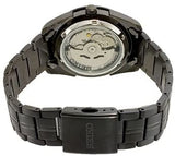 Seiko 5 Black IP 50m Automatic Men's Watch SNZF39J1