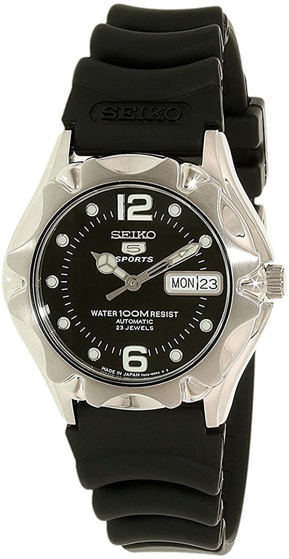 Seiko 5 Sports Rubber Strap Automatic Men's Watch SNZD17J1