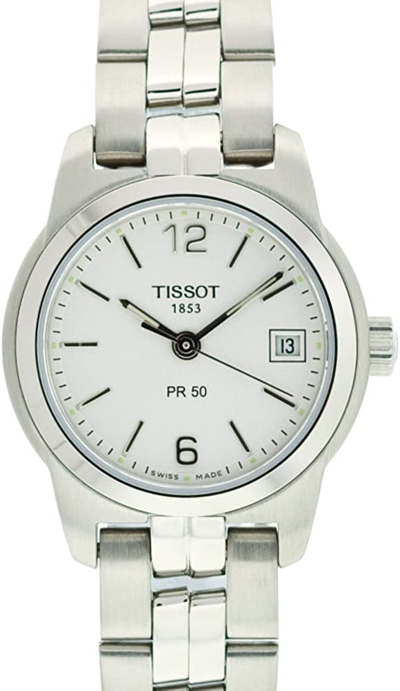 Tissot PR50 Quartz Stainless Steel Ladies Watch T34.1.281.32