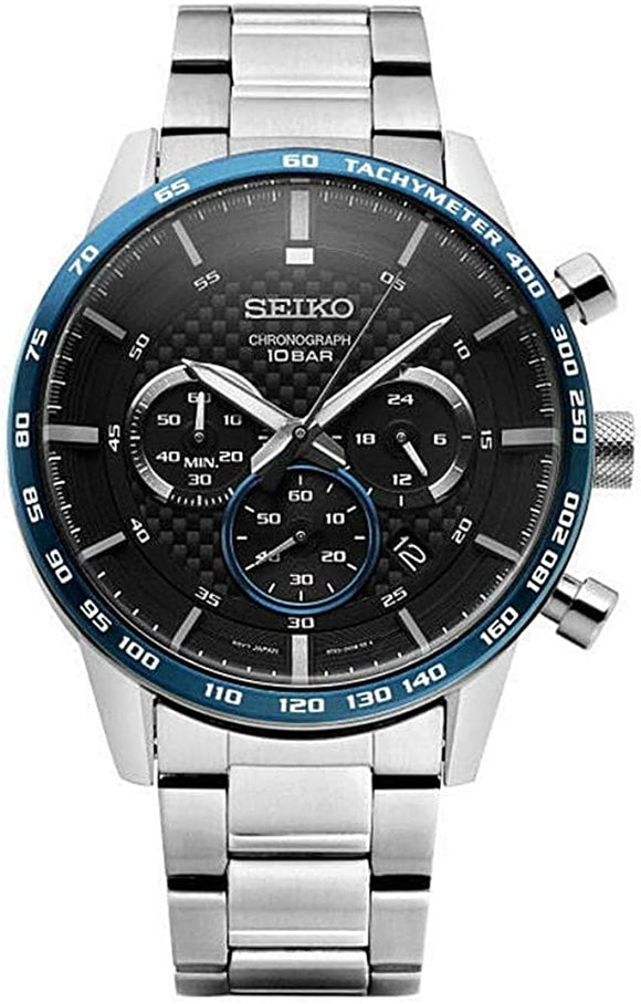 Seiko Chronograph Tachymeter Quartz Men's Watch SSB357P1