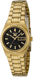 Seiko 5 Gold Tone Stainless Steel Automatic Ladies Watch SYM602K1