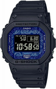 Casio G-Shock Paisley Patterned Bluetooth Radio Solar Men's Watch GW-B5600BP-1