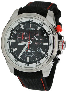 Citizen Eco-Drive Chronograph Sports Nylon Strap Men's Watch AT0975-04E