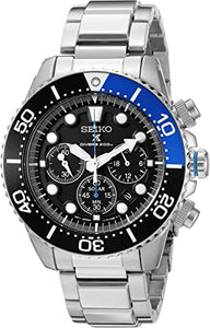 Seiko Solar Quartz Chronograph Men's Watch SSC017P1 / SSC017P1