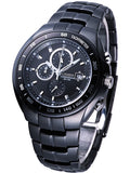 Citizen Chronograph Tachymeter Black Stainless Steel Men's Watch AN4019-52E