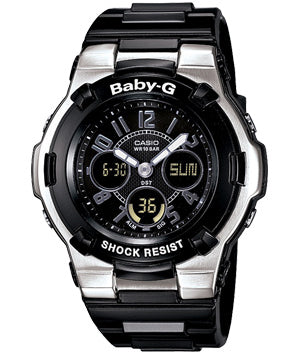 Casio Baby-G Combination Daul Times Ladies Watch BGA-110-1B2
