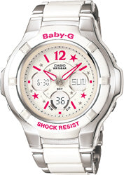 Casio Baby-G Alarm World Time Sports Ladies Watch BGA-120C-7B2