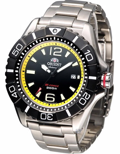 Orient M-Force Titanium Automatic Men's Watch SDV01002B0 – Spot On
