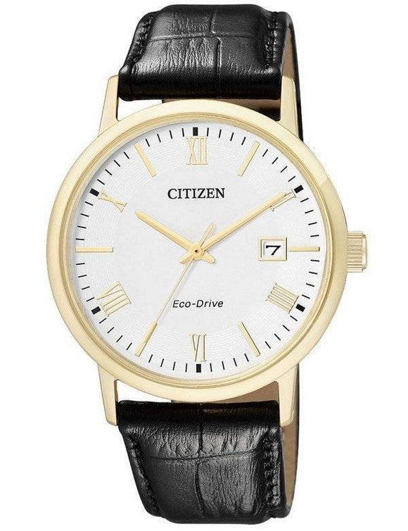 Citizen Eco-Drive Leather Strap Men's Watch BM6772-05A