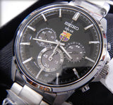Seiko FCB Barcelona Solar Chronograph Men's Watch SBPY047J1
