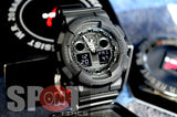 Casio G-Shock World Time Alarm Men's Watch GA-100-1A1