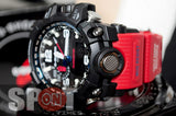 Casio G-Shock MUDMASTER Tough Solar Triple Sensor Men's Watch GWG-1000RD-4A