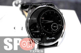 Citizen OXY Dual Time Quartz Leather Strap Men's Watch AO3007-00E