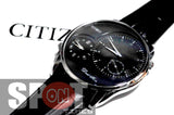 Citizen OXY Dual Time Quartz Leather Strap Men's Watch AO3007-00E