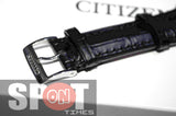 Citizen OXY Dual Time Quartz Leather Strap Men's Watch AO3007-00E