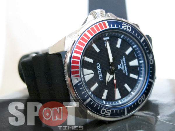 Seiko Samurai Pepsi Prospex Diver Men's Watch SRPB53K1 – Spot On Times