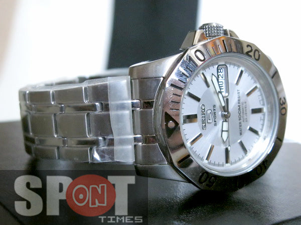 Seiko 5 sports water 100m resist automatic 23 jewels on sale