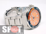 Seiko Prospex Samurai Divers Orange Dial Automatic Men's Watch SRPC07