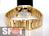 Seiko 5 Automatic Gold Tone 21 Jewels Men's Watch SNY012J