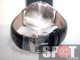 Seiko Sapphire Crystal 100m Leather Strap Men's Watch SGEG99P1