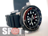 Seiko Prospex PADI Divers Solar Hybrid Pepsi Men's Watch SNJ027P1