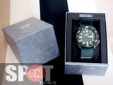 Seiko 5 Automatic 100m Green Nylon Strap Men's Watch SRPD77K1