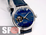 Seiko Presage Cocktail Blue Moon Blue Automatic Ladies Watch SSA785J1