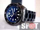 Seiko Prospex Save The Ocean Black Blue Turtle Men's Watch SRPD11K1