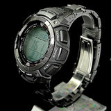 Casio ProTrek Solar Triple Sensor 100m Black Titanium Men's Watch PRG-80YT-1